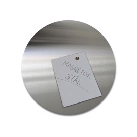 Ronde magnetische roestvrijstalen plaat
