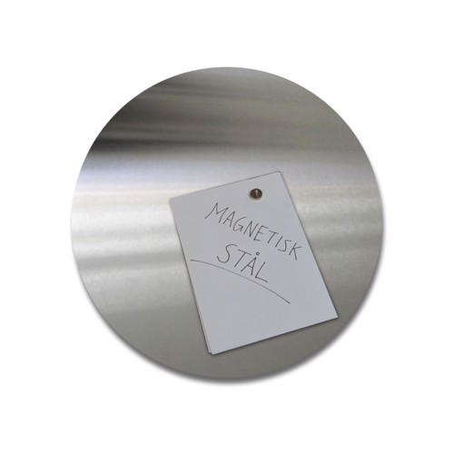 Ronde magnetische roestvrijstalen plaat